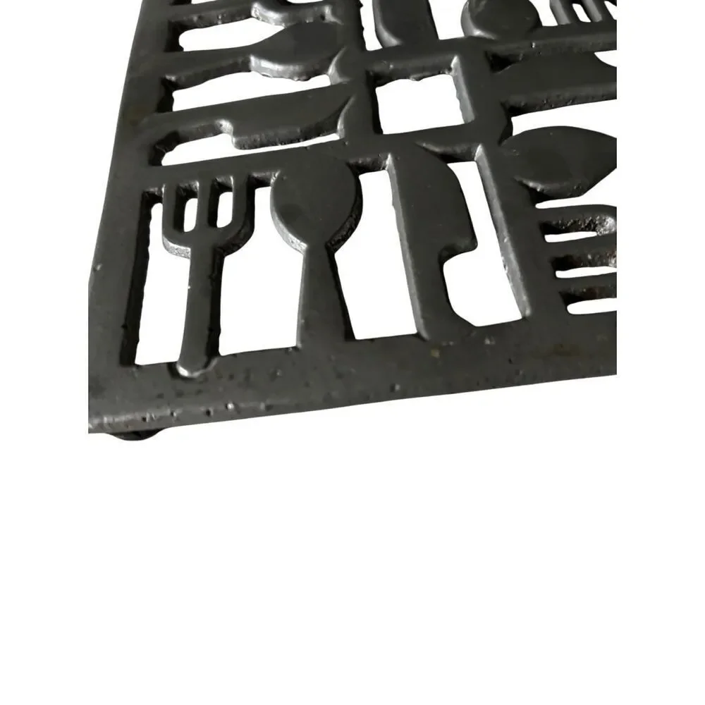 Metal Kitchen Utensil Motif Trivet
